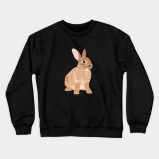 Brown Rabbit Crewneck Sweatshirt